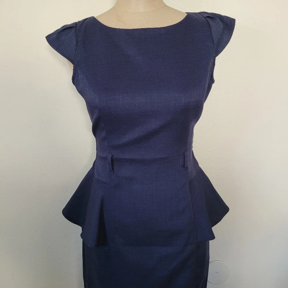 XOXO blue a-line dress 5/6 - Picture 3 of 7